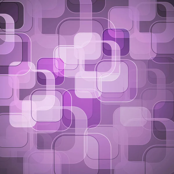 抽象的紫色背景与圆角矩形 — 图库矢量图片