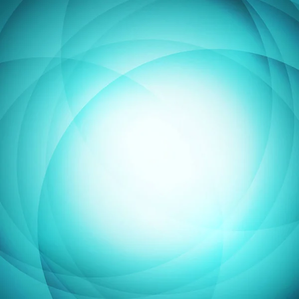 Fond vert abstrait avec cercle — Image vectorielle