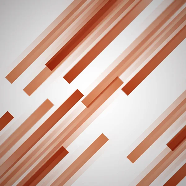 Fond abstrait avec des lignes droites orange — Image vectorielle