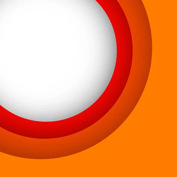 Abstrakter oranger Hintergrund mit Kopierraum — Stockvektor