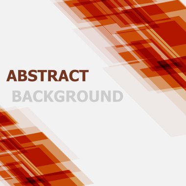 Soyut turuncu arka plan çakışan geometrik