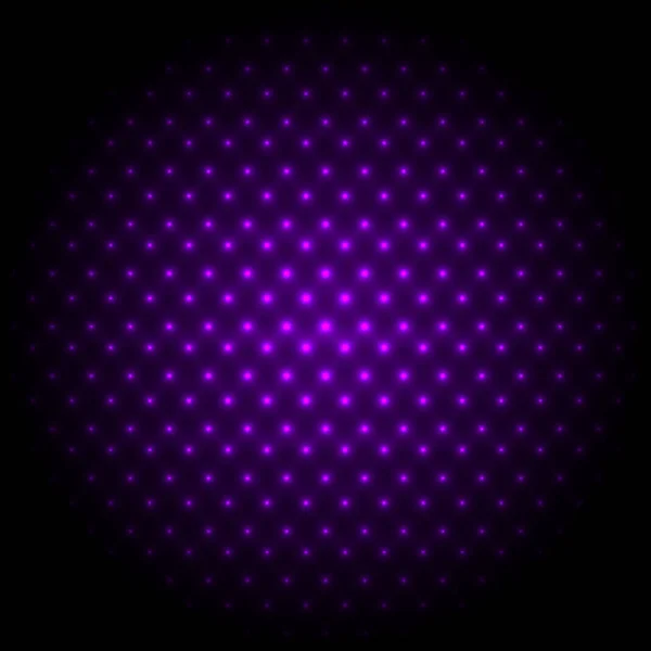 Abstract global with purple dots background — Stock Vector
