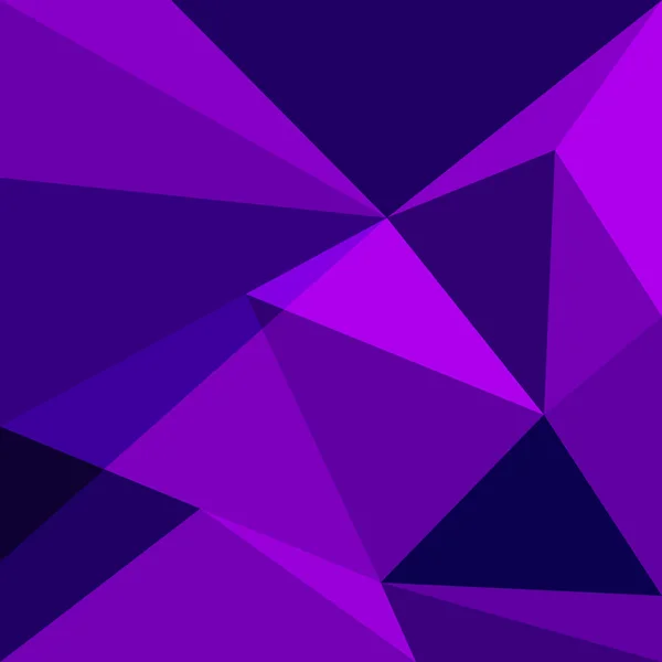 Violet low poly design élément fond — Image vectorielle