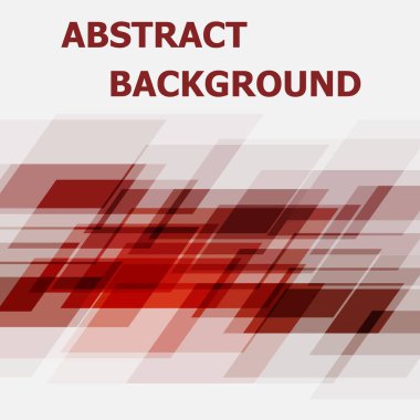 Kırmızı geometrik örtüşen tasarım arka plan