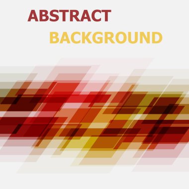 Kırmızı ve sarı geometrik örtüşen arka plan