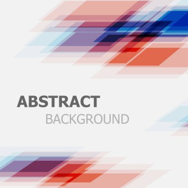 Mavi ve kırmızı iş düz çizgi arka plan