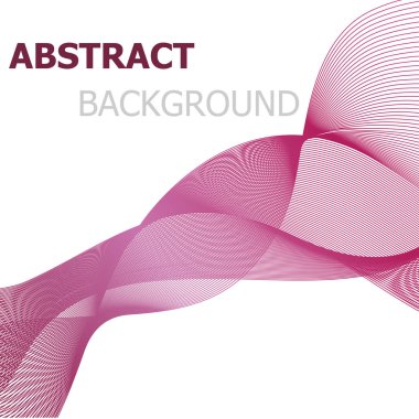 Pembe çizgi dalga arka plan