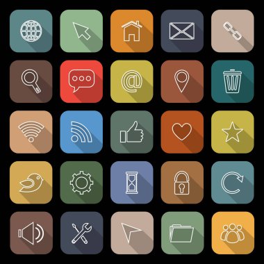 Web sitesi düz kutsal kişilerin resmi ile uzun gölge