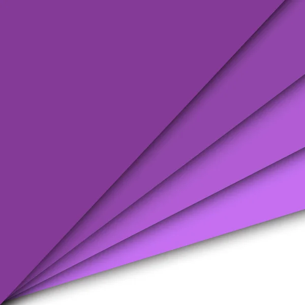 Пурпурная бумага перекрывает абстрактный фон — стоковый вектор