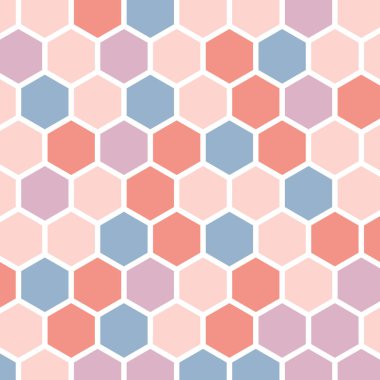 altıgenli renkli soyut arkaplan