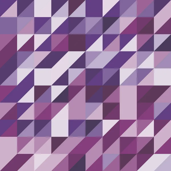 Abstract background with purple tone triangles — Stock Vector