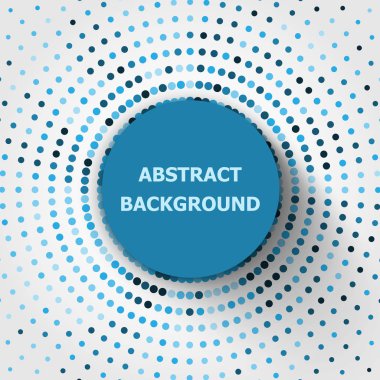 Arka plan daire yarı ton ile