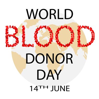 Dünya kan donör günü kavramı
