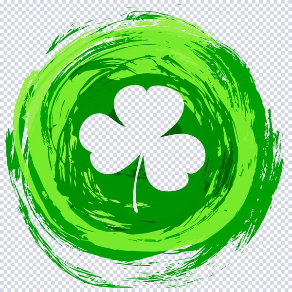 Saint Patrick texture verte — Image vectorielle