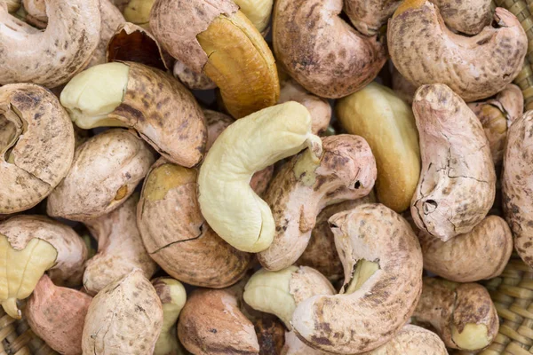 Cashew nuts heap — Stock Photo, Image