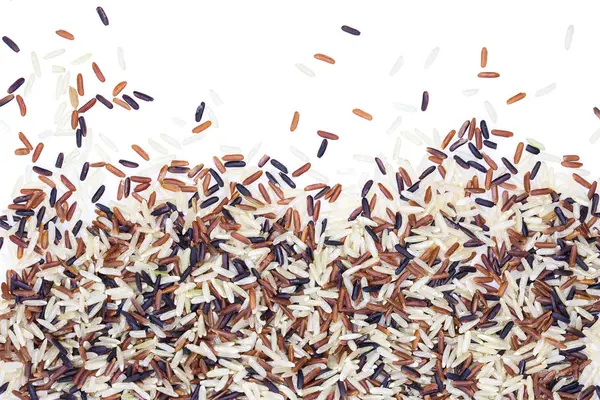 Variedades de arroz tailandés — Foto de Stock