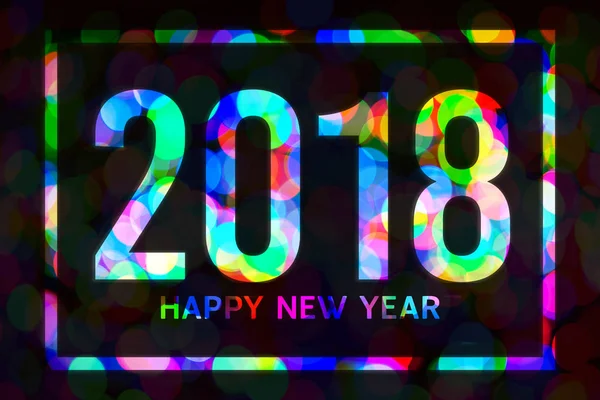 Felice anno nuovo 2018 — Foto Stock