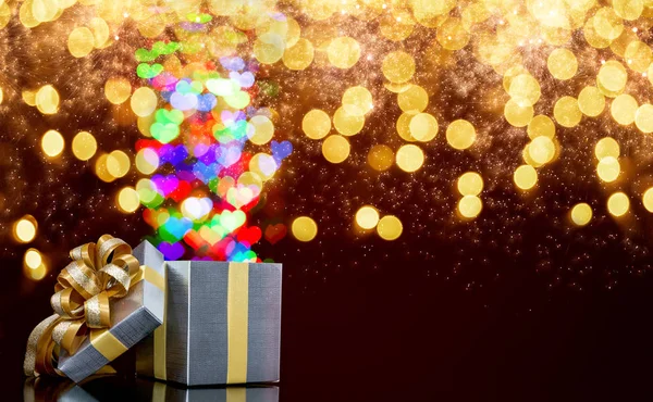 Scatole regalo aperte — Foto Stock