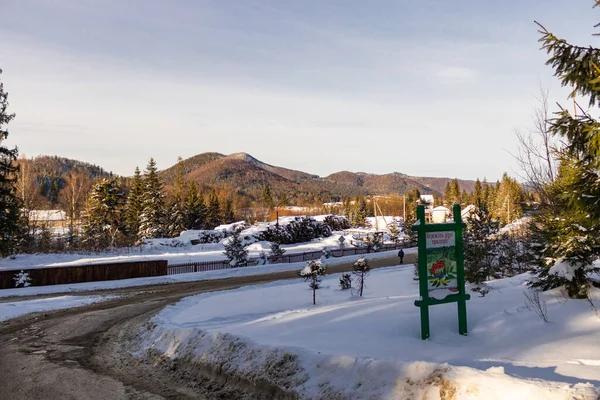 Ukrayna, İvano-Frankivsk bölgesi, Guta köyü.
