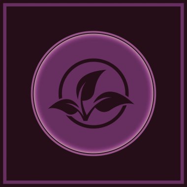 Ağaç dalları ile soyut modern arkaplan