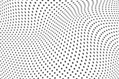 Noktalı siyah beyaz soyut modern arkaplan