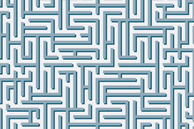 Labirentle soyut modern arkaplan