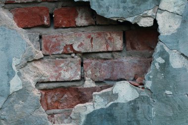 Tuğla duvar binası arka planı