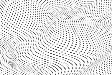 Noktalı siyah beyaz soyut modern arkaplan