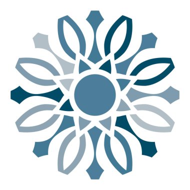 Çiçekli soyut modern arkaplan