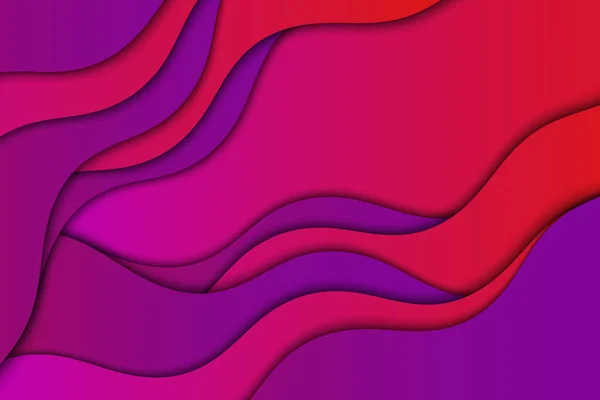 Красочный Абстрактный Современный Фон Волнами — стоковое фото