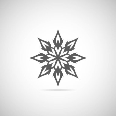 Beyaz arkaplanda siyah simge