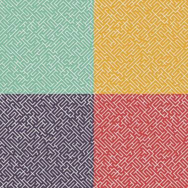 Labirentle soyut modern arkaplan 