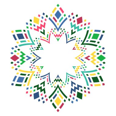 Renkli soyut modern arkaplan