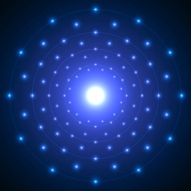 Parlak soyut modern arkaplan