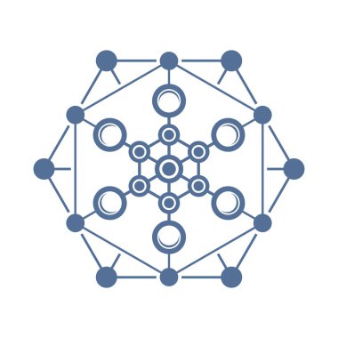 Beyaz arkaplandaki işareti bağla