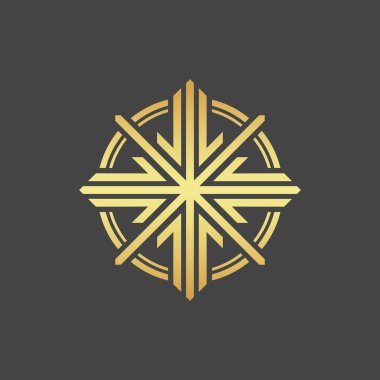 Altın ve siyah soyut modern arka plan