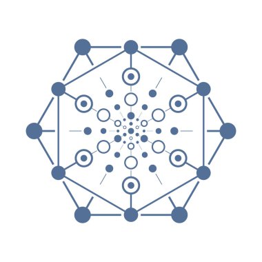 Beyaz arkaplandaki işareti bağla