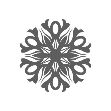 Beyaz arkaplanda siyah simge