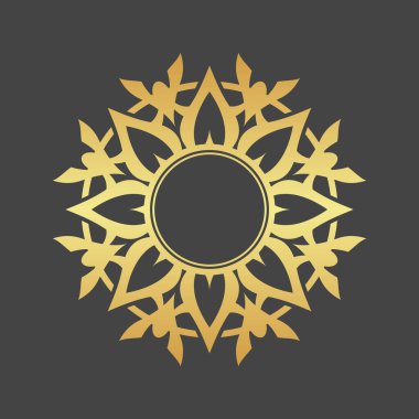 Siyah ve altın soyut modern arka plan