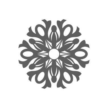 Beyaz arkaplanda siyah simge