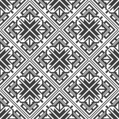 Geometrik siyah beyaz soyut modern arkaplan