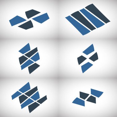 Beyaz arkaplanda simge belirlendi