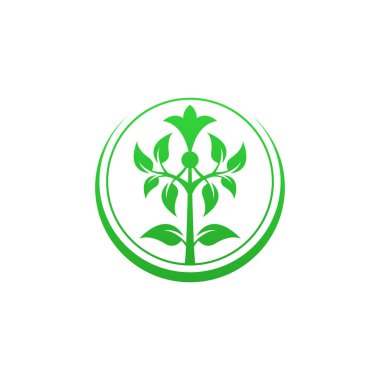 Yeşil ağaç resimleme