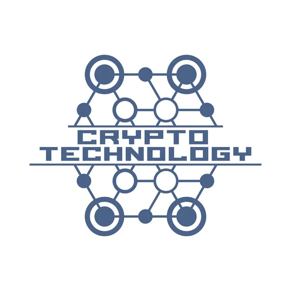 Криптовалютні Технології Абстрактний Сучасний Фон — стоковий вектор