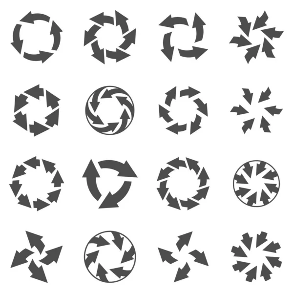 Prullenbak Pictogram Ingesteld Witte Achtergrond — Stockvector