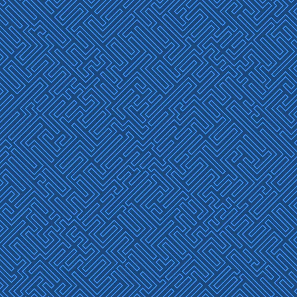 青い幾何学的抽象的現代的背景 — ストックベクタ