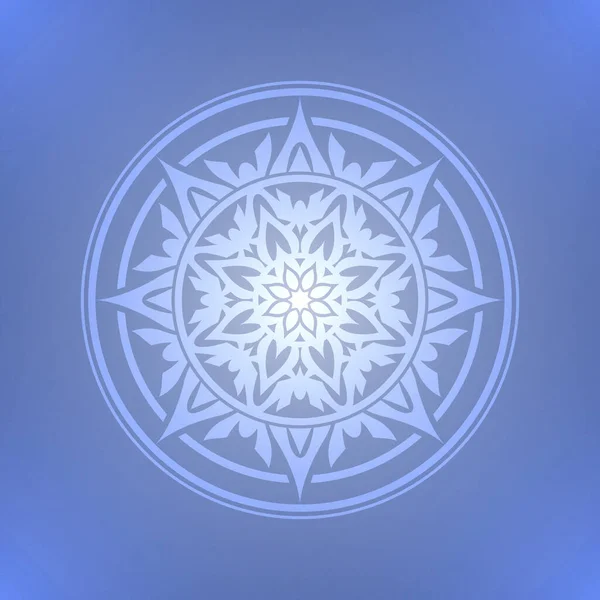 青い背景の白いアイコン — ストックベクタ