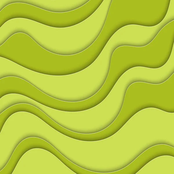 Grüner Ökologischer Abstrakter Moderner Hintergrund — Stockvektor