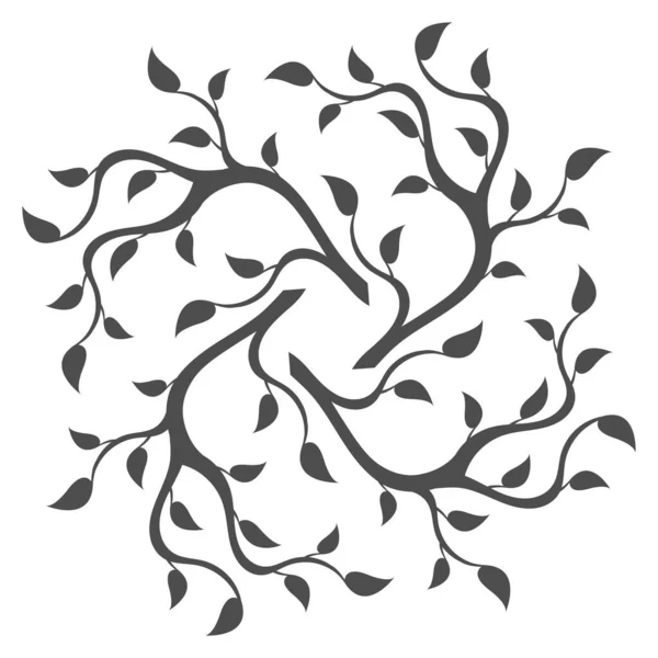 Beyaz arkaplanda çiçek simgesi 