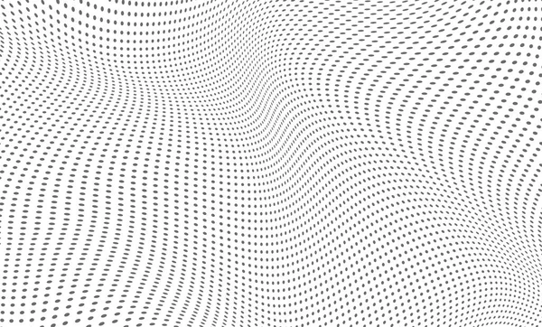 Черно Белый Абстрактный Современный Фон Точками — стоковое фото